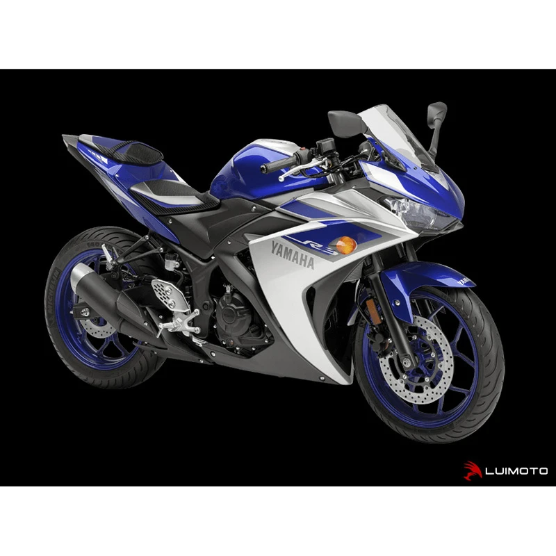 Luimoto 5161101 Team Rider Seat Cover For Yamaha YZF-R3 (2015-current) - Image 5