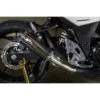 M4 SU2504 Slip On Exhaust, Carbon Muffler For Suzuki GSX-250R (2017-)