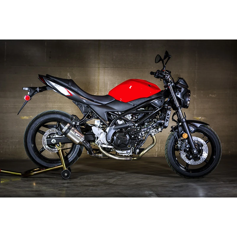 M4 SU6626 Standard Slip On Exhaust, Titanium Muffler For Suzuki SV650 (2017-) - Image 3