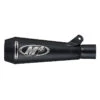 M4 SU6972-GP Full Exhaust With Stainless Tubing, Black For Suzuki GSXR 600/750 08-10