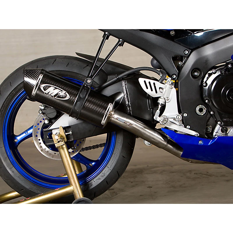 M4 SU6974 Standard/Race Full Exhaust, Carbon For Suzuki GSXR 600/750 08-10 - Image 2