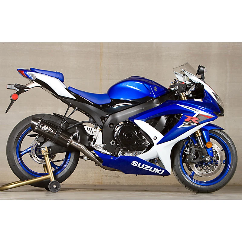 M4 SU6974 Standard/Race Full Exhaust, Carbon For Suzuki GSXR 600/750 08-10 - Image 3
