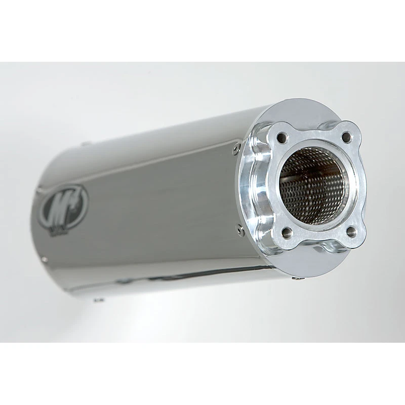 M4 SU7232 Standard Bolt On Polished Muffler For Suzuki GSX-R750 00-03 - Image 2