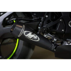 M4 SU9152-GP Style Full Exhaust With Black Satin Muffler For Suzuki GSX-R1000 (2017-)