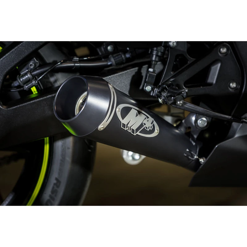 M4 SU9152-GP Style Full Exhaust With Black Satin Muffler For Suzuki GSX-R1000 (2017-) - Image 3