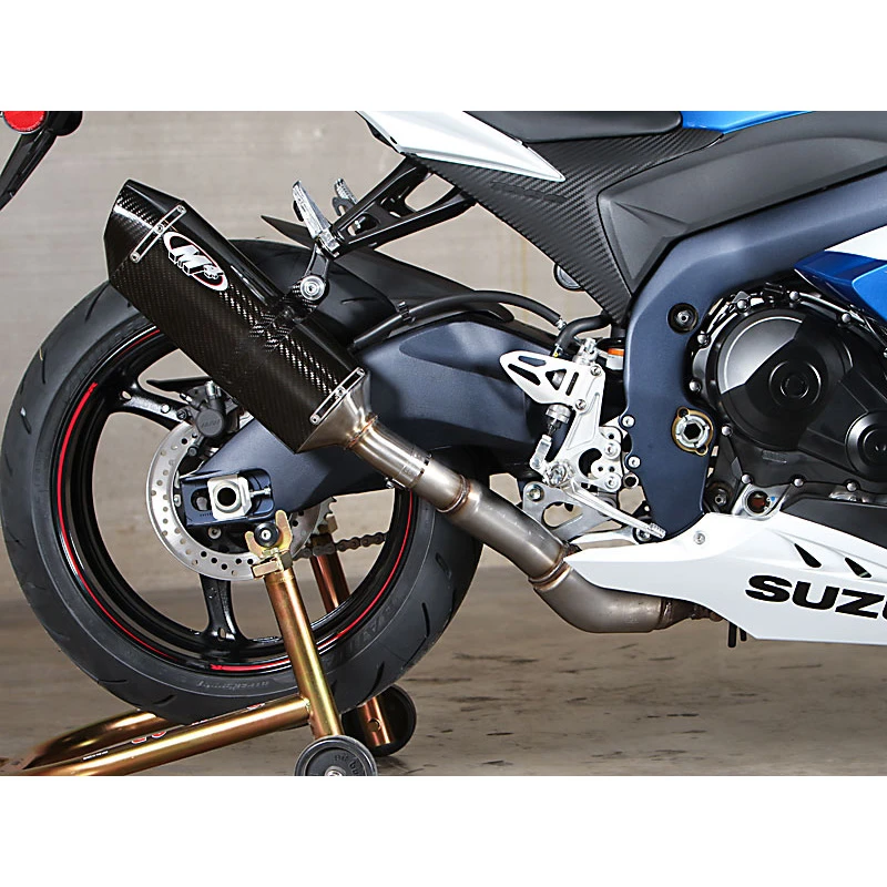 M4 SU9198 Standard Slip On Exhaust, Carbon Muffler For Suzuki GSX-R1000 12-16 - Image 2