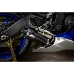 M4 YA6974 X96 Carbon Muffler Full System Exhaust Yamaha YZF-R6 (2006-)