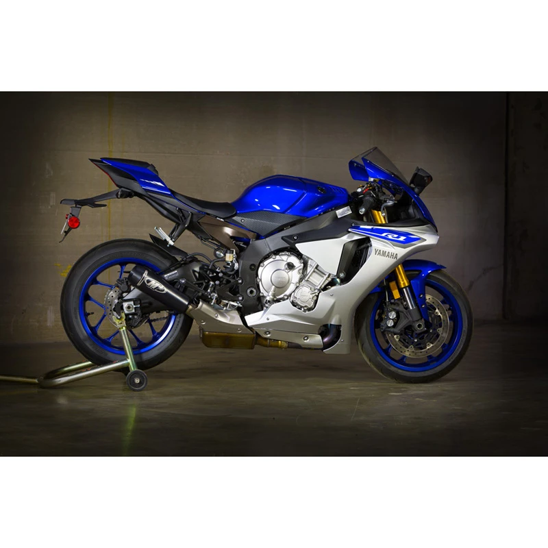M4 YA9922-GP GP2 Slip-on Exhaust, Black Yamaha YZF-R1 (2015-) - Image 2