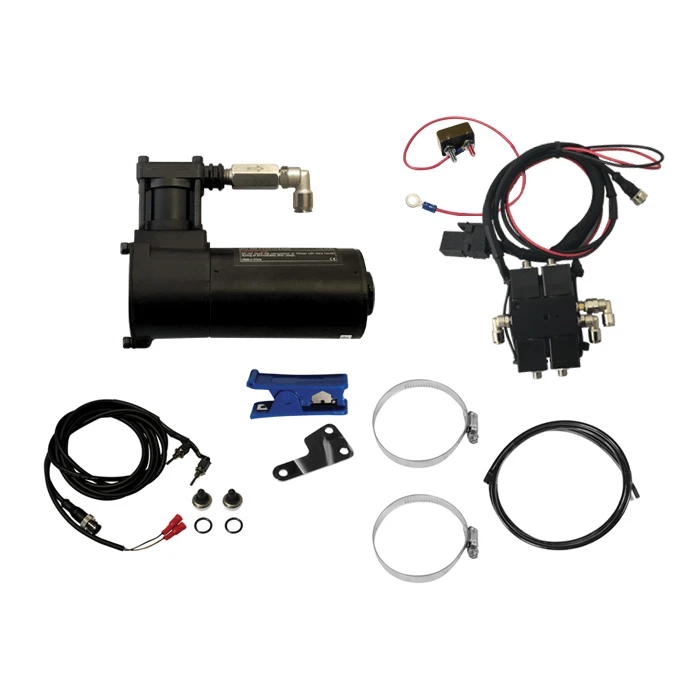 Platinum 1724-BFSB Gloss Black Air Ride Bleed Feed Suspension Kit For Suzuki GSX-R Stock - Image 2