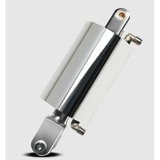 Platinum 1724-BFSB-BC Polished Air Ride Bleed Feed Suspension Kit Suzuki GSX-R Fat Tire