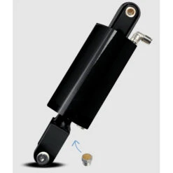 Platinum 1724-SSSB Gloss Black Air Ride Simple Suspension Kit For Suzuki GSX-R Stock