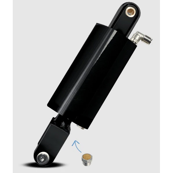 Platinum 1724-SSSB Gloss Black Air Ride Simple Suspension Kit For Suzuki GSX-R Stock