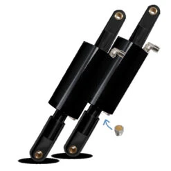 Platinum Air Suspension SPYRFT-S Black Air Ride System Front Simple For Can-Am Spyder