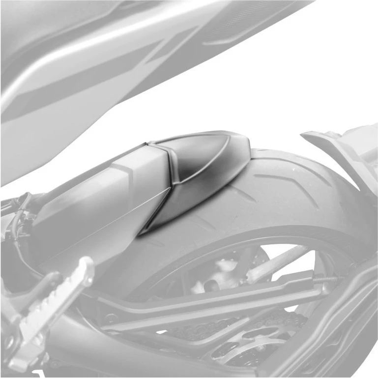 Puig 0016J Rear Fender Extension, Black For Yamaha MT-09 (2017-2020) - Image 2