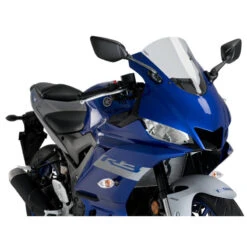 Puig 3737W R-Racer Windshield For Yamaha YZF-R3 (2019-)