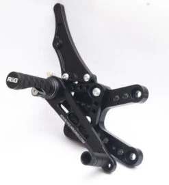 R&G RSET08BK Adjustable Rearsets For Yamaha YZF R1 (2009-2011)