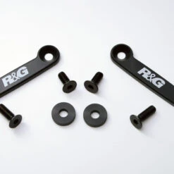 R&G BLP0049BK Rear Footrest Plate, Left For Yamaha MT-25