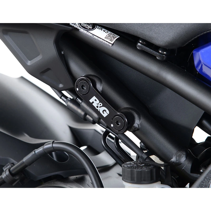 R&G BLP0060BK Rear Footrest Plates For Yamaha FZ-10 (2016-current) - Image 2
