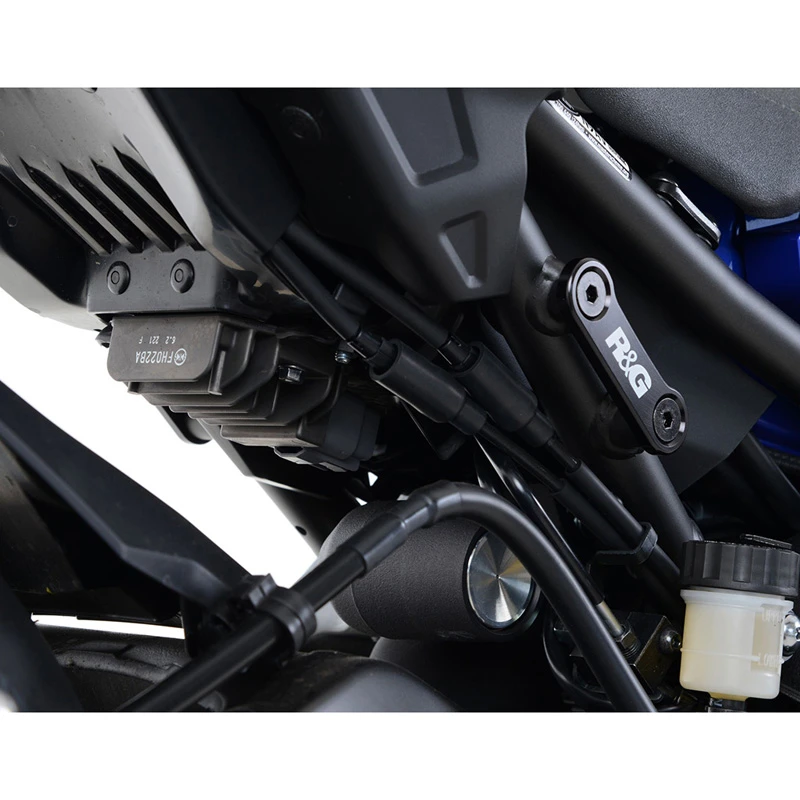 R&G BLP0060BK Rear Footrest Plates For Yamaha FZ-10 (2016-current) - Image 3