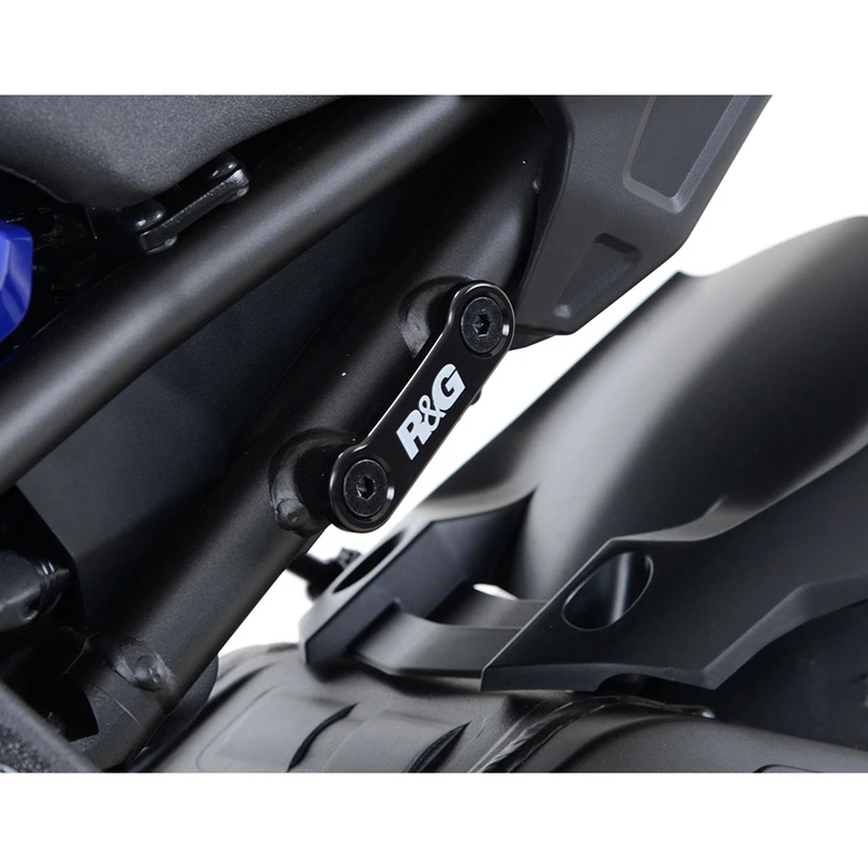 R&G BLP0060BK Rear Footrest Plates For Yamaha FZ-10 (2016-current)
