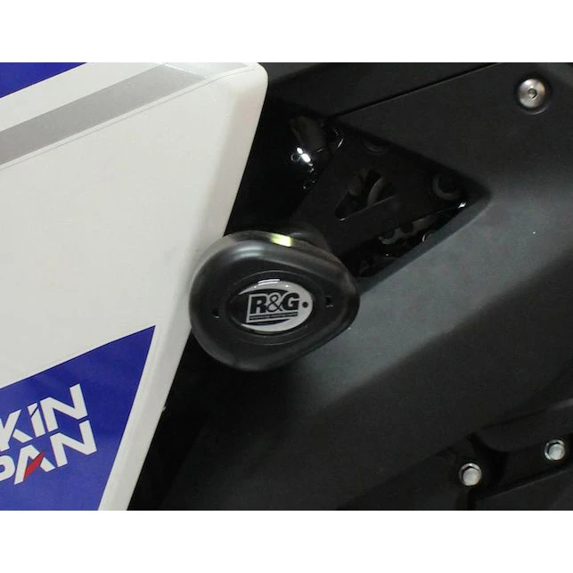 R&G CP0379BL Aero Style No Cut Frame Sliders For YZF-R3 (2015-current) - Image 3