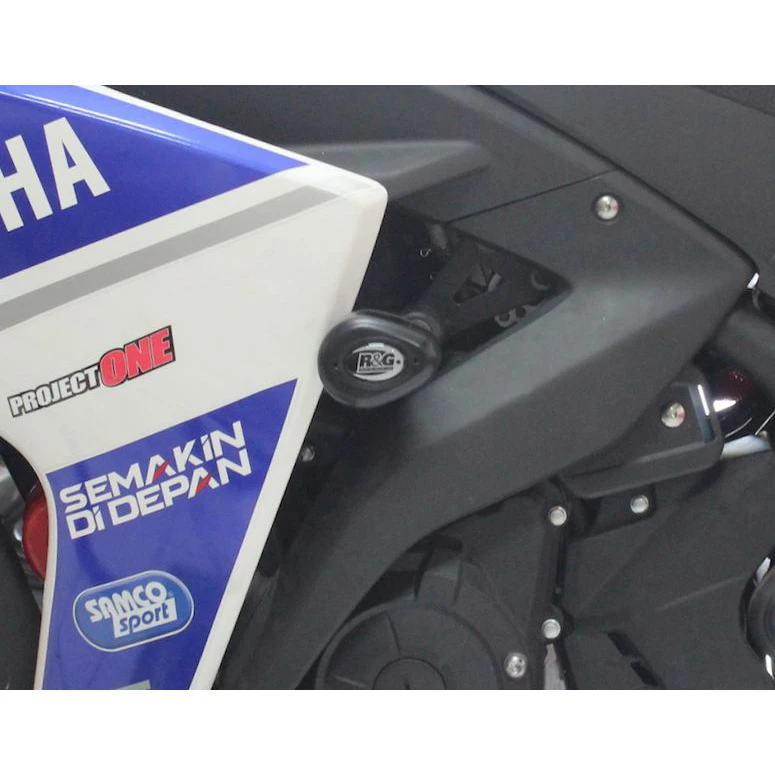 R&G CP0379BL Aero Style No Cut Frame Sliders For YZF-R3 (2015-current) - Image 5