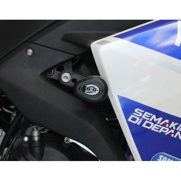 R&G CP0379BL Aero Style No Cut Frame Sliders For YZF-R3 (2015-current) - Image 6