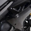 R&G CP0461BL Aero Crash Protectors, Black For Yamaha YZF-R125 (2019-2020)