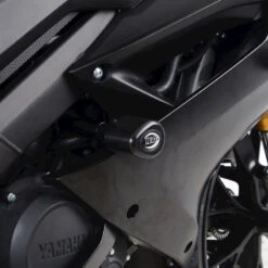 R&G CP0461BL Aero Crash Protectors, Black For Yamaha YZF-R125 (2019-2020)