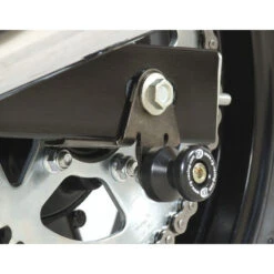 R&G CR0043BK Offset Cotton Reel Swingarm Spools For Suzuki GW250 Inazuma (2013-current)