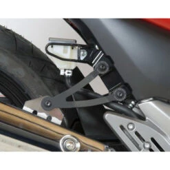 R&G EH0056BK Exhaust Hanger And Footrest Blanking Plate For Suzuki GW250 Inazuma (2013-current)