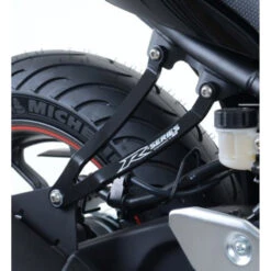 R&G EH0063BK Exhaust Hanger, Black For Yamaha YZF-R25 '14-'20 / YZF-R3 '15-'20