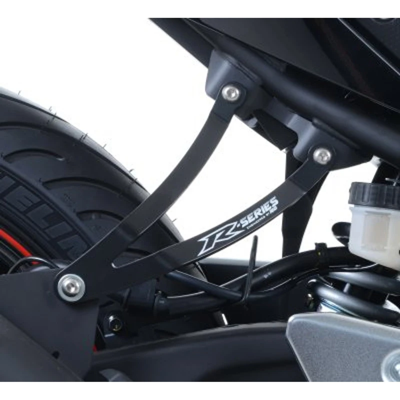 R&G EH0063BK Exhaust Hanger, Black For Yamaha YZF-R25 '14-'20 / YZF-R3 '15-'20 - Image 2