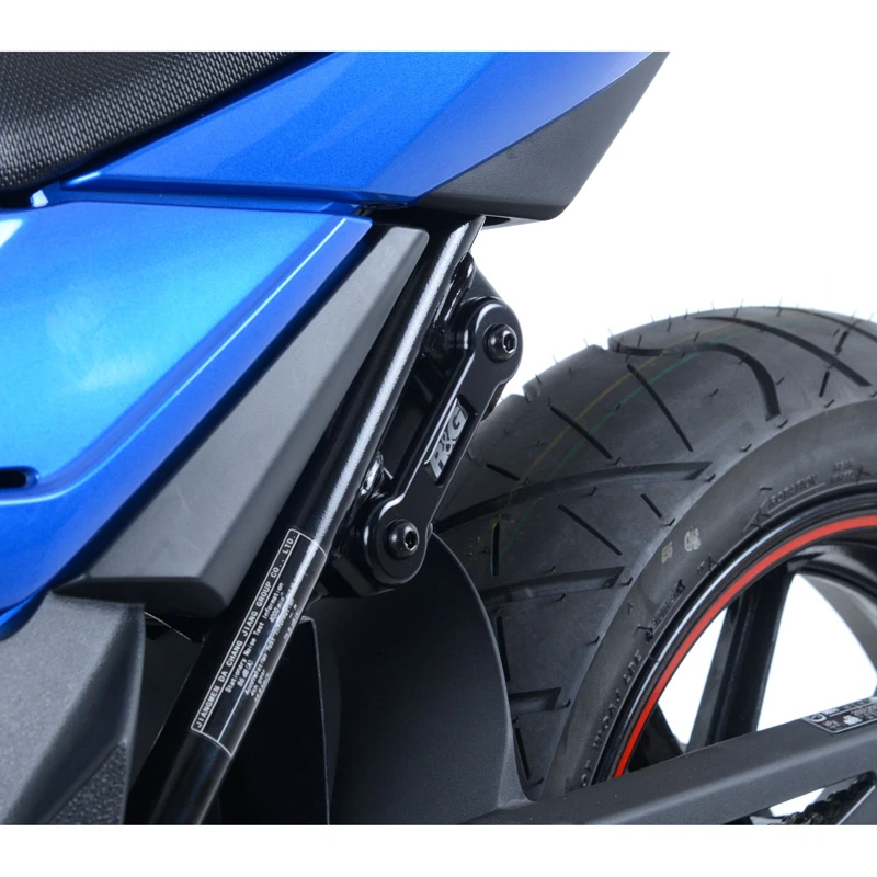 R&G EH0082BKA Exhaust Hanger Kit, Black For Suzuki GSX-250R (2018-) - Image 8