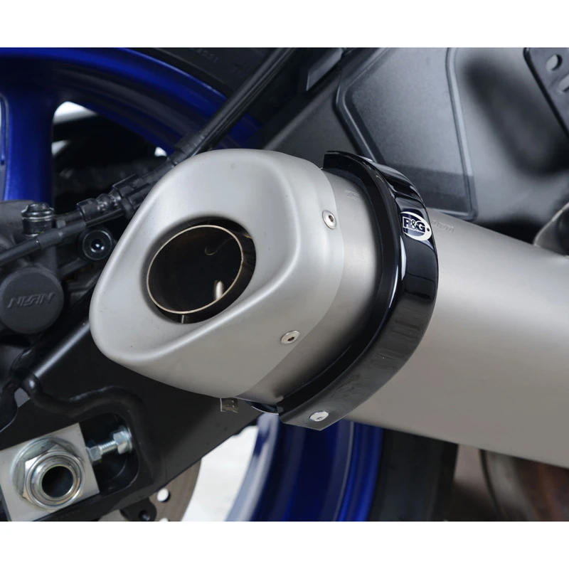 R&G EP0033BK Exhaust Protector For Yamaha YZF-R6 (2017-current)