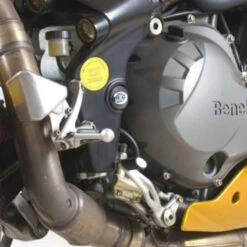 R&G FI0048BK Spindle Plugs For Benelli Cafe Racer 1130 (2005-)