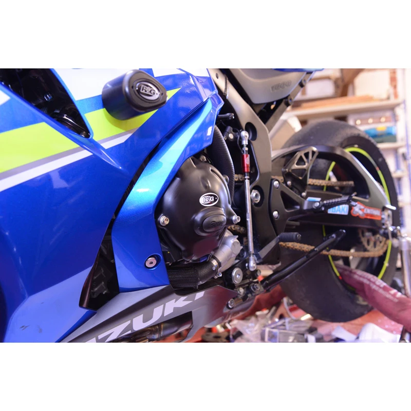 R&G KEC0100BK 2 Piece Engine Case Cover Kit For Suzuki GSX-R1000 / R (2017-) - Image 8