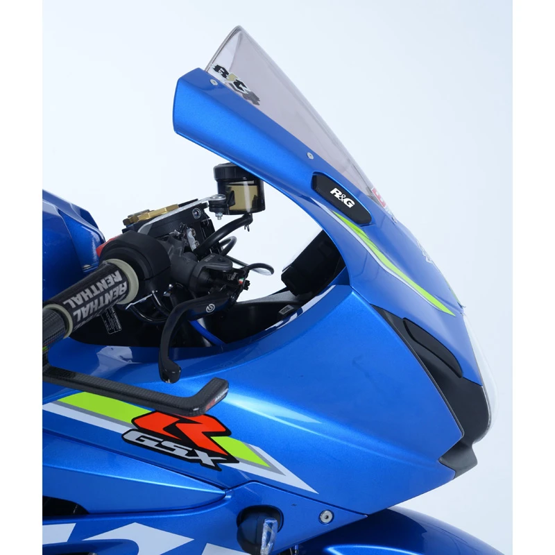 R&G MBP0027BK Mirror Blanking Plates For Suzuki GSX-R1000 / R (2017-) - Image 2