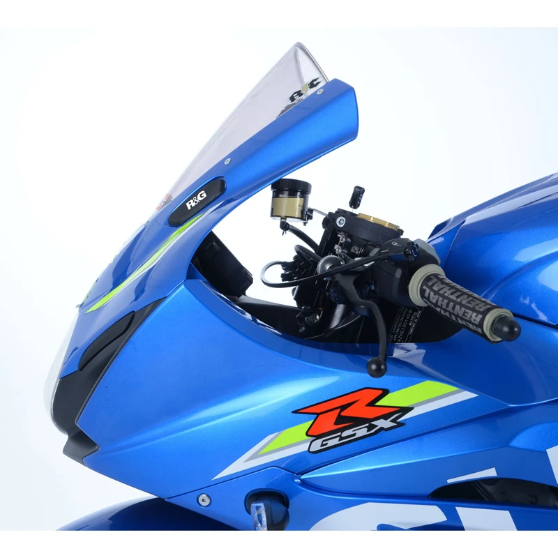 R&G MBP0027BK Mirror Blanking Plates For Suzuki GSX-R1000 / R (2017-) - Image 5