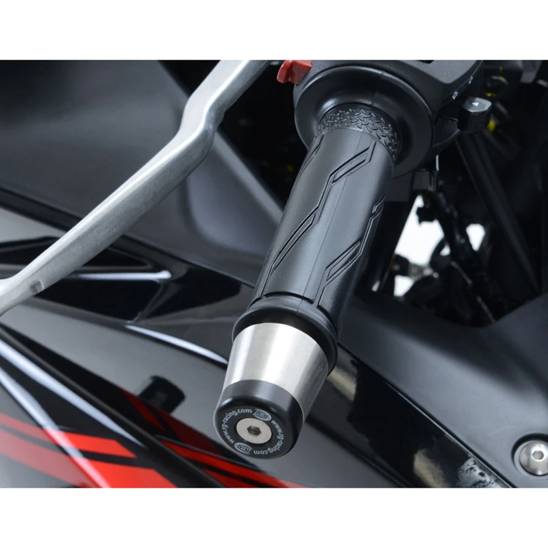 R&G BE0082BK Bar End Sliders For Yamaha YZF-R25 / YZF-R3 / MT-25 / MT-03 - Image 3