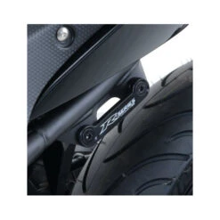 R&G BLP0037BK Rear Foot Rest Blanking Kit For Yamaha YZF-R25 (14-) / YZF-R3 (15-)