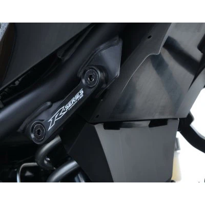R&G BLP0037BK Rear Foot Rest Blanking Kit For Yamaha YZF-R25 (14-) / YZF-R3 (15-) - Image 2
