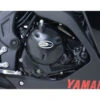 R&G ECC0185BK Engine Case Cover, RHS For Yamaha YZF-R25 (14-) / YZF-R3 (15-)
