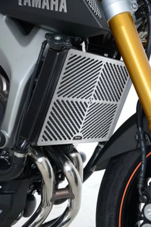 R&G SRG0020.SS Stainless Steel Radiator Guard For Yamaha FZ-09 (2014-current)
