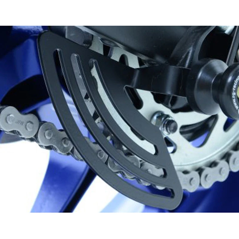 R&G TG0012BK Toe Chain Guard For Yamaha R3 & YZF-R1 (2015-current) - Image 3