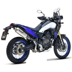 SC-Project Y28-H100T Rally Raid Slip-on Exhaust For Yamaha MT-09 '21-