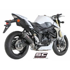 SC-Project S07-34C Carbon Conic Exhaust For Suzuki GSR750 (2015-2016)