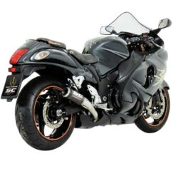 SC-Project S18-38C CR-T Slip-on Exhausts For Suzuki GSX-R1300 (1999-)