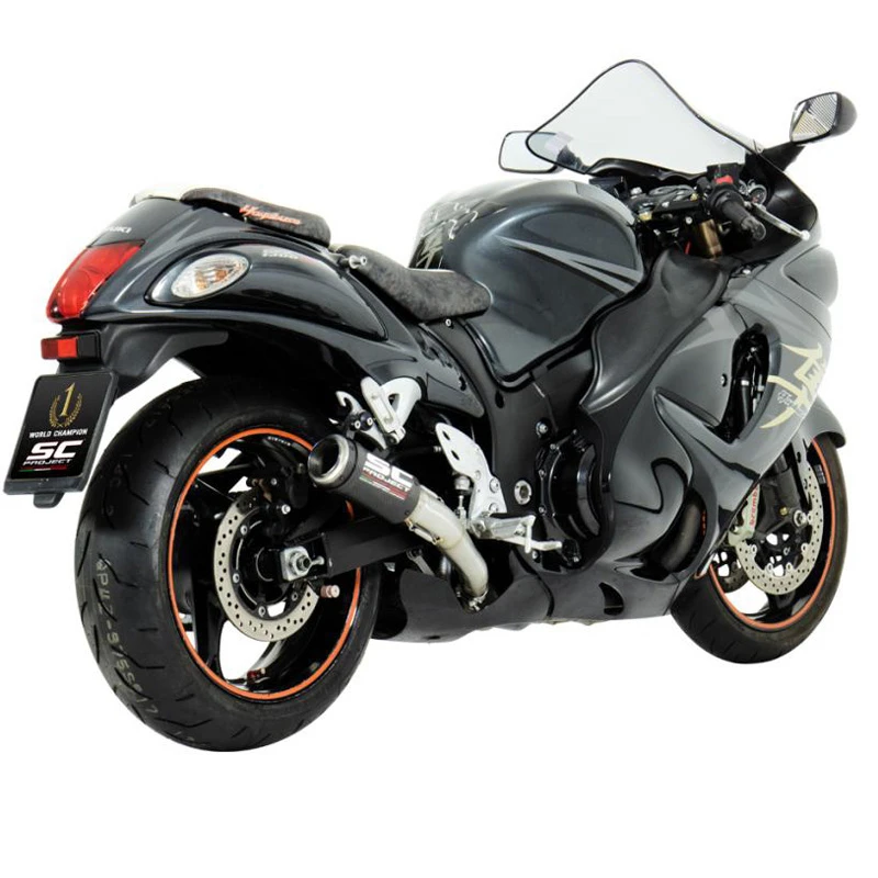 SC-Project S18-38C CR-T Slip-on Exhausts For Suzuki GSX-R1300 (1999-)