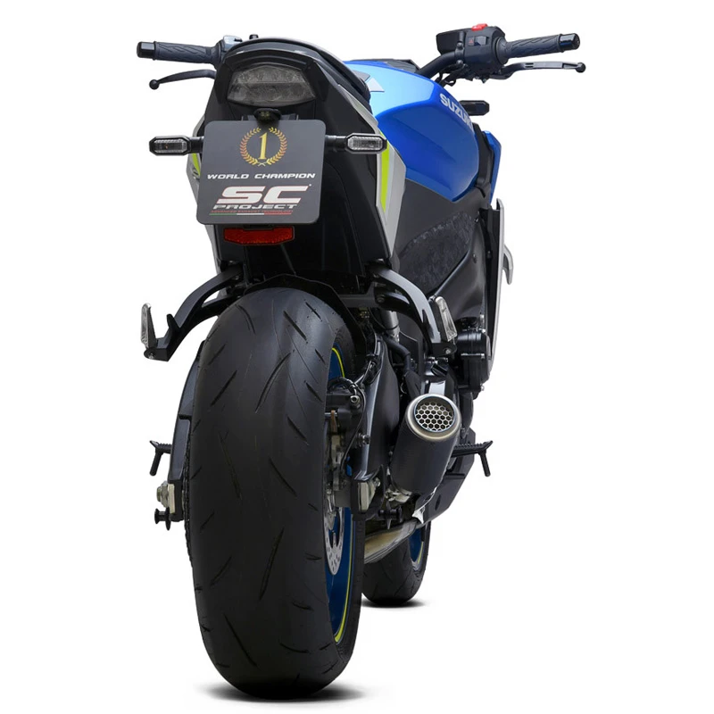 SC-Project S20-36CR CR-T Slip-on Exhaust, Carbon Fiber For Suzuki GSX-S1000 '21- - Image 3